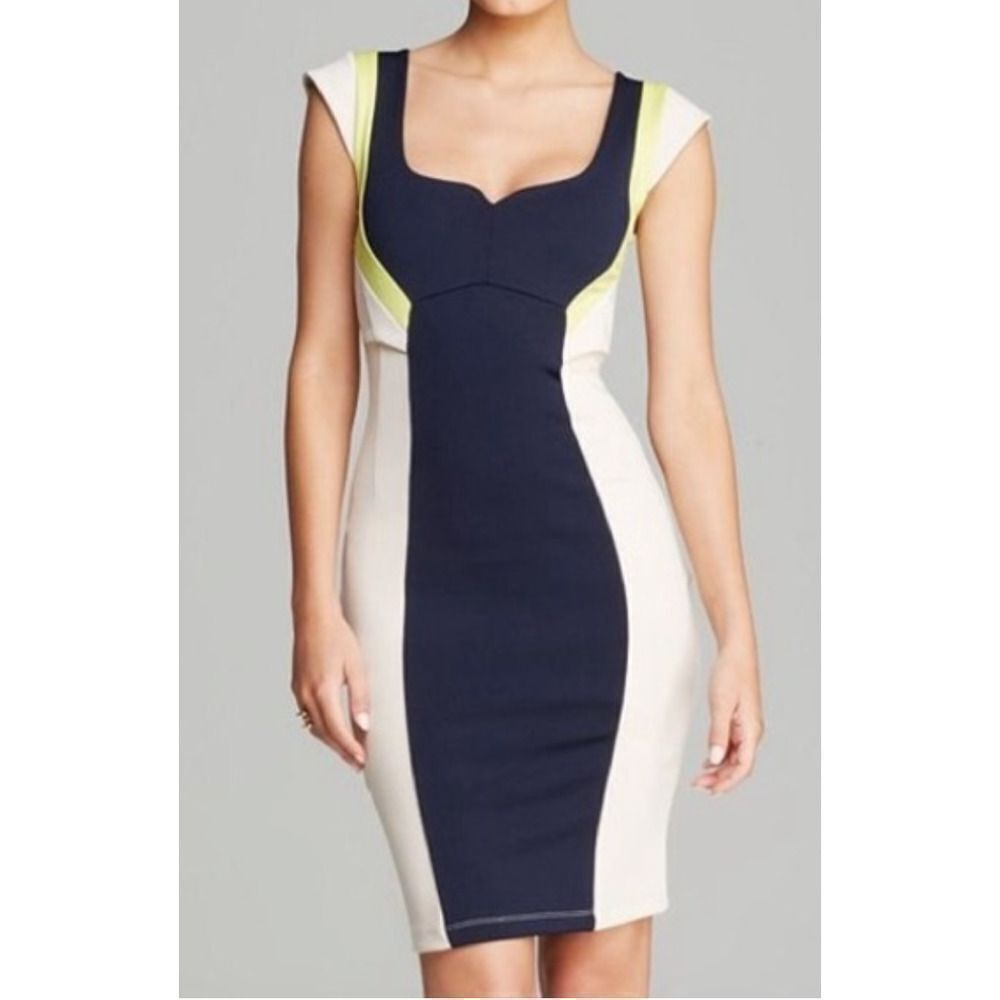 French Connection Monroe Colorblock Dress
